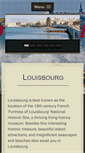 Mobile Screenshot of louisbourg.com